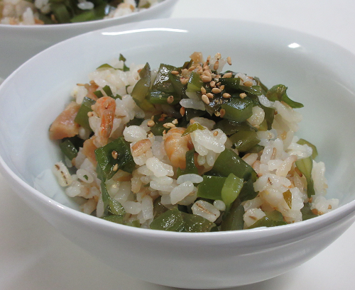 最近のお気に入り２種 わかめご飯と白菜のピクルス 野菜もりもり 地道にお弁当